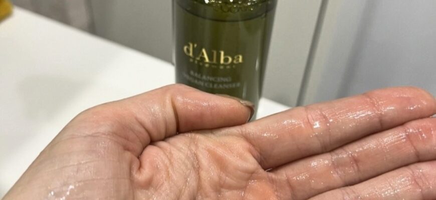гель для умывания D'Alba Balancing Vegan Cleanser