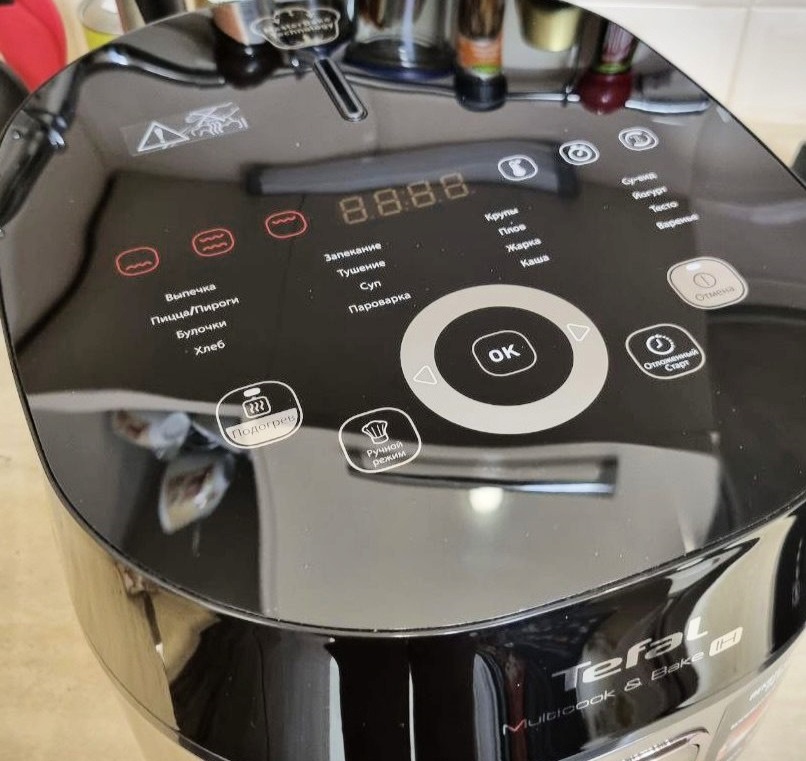 панель управления Tefal Multicook&Bake RK908A32