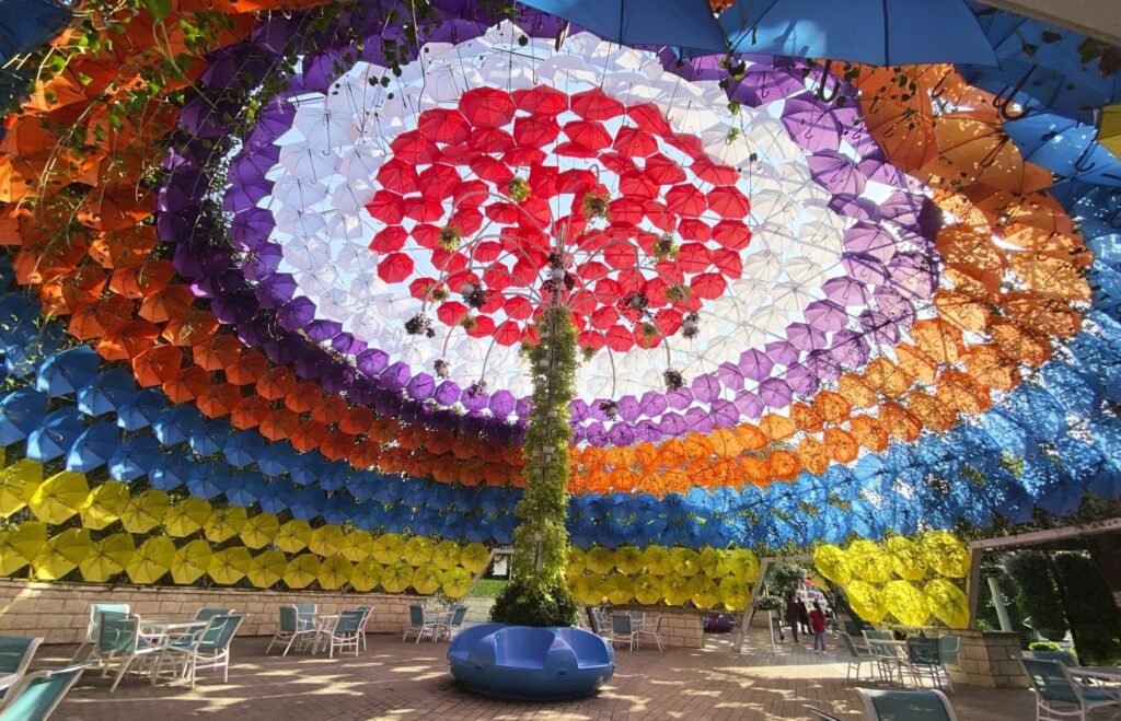кафе Dubai Miracle Garden