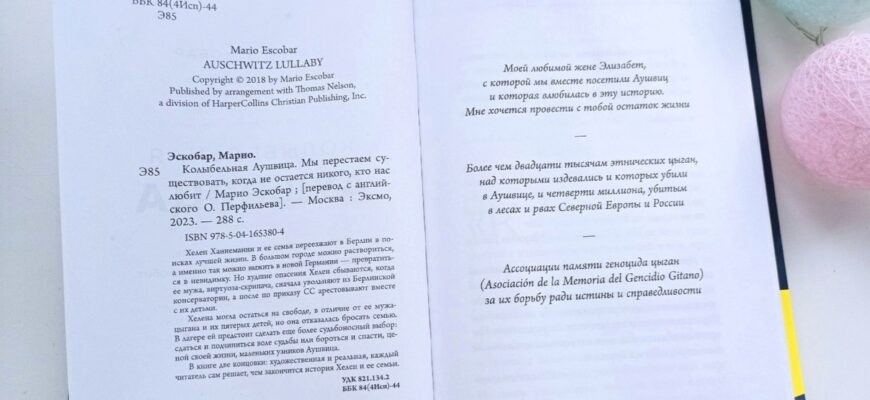 книга Колыбельная Аушвица