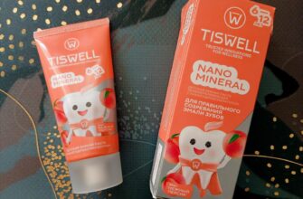 Детская зубная паста Tiswell Реминерализующая с наногидроксиапатитом вкус