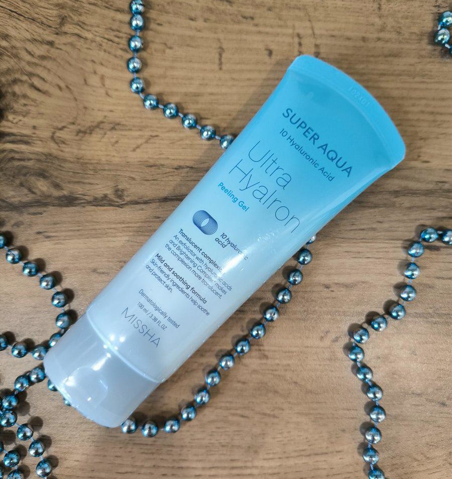 Гель-скатка пилинг MISSHA Super Aqua Ultra Hyalron Peeling Gel
