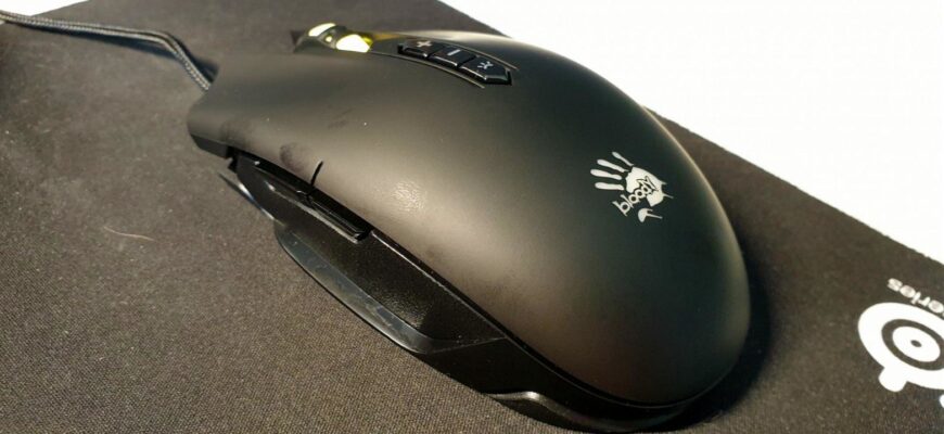 Игровая компьютерная мышь A4TECH Bloody Q80
