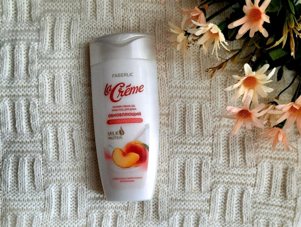 Крем-гель для душа Faberlic обновляющий «Ароматный уход» La Creme