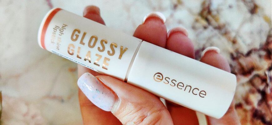 Помада для губ Essence Glossy glaze high shine lipstick