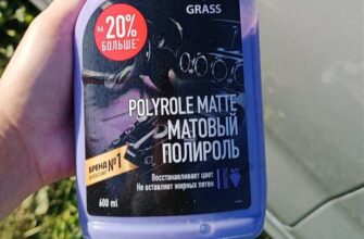Автокосметика GraSS Полироль пластика Polyrole matte