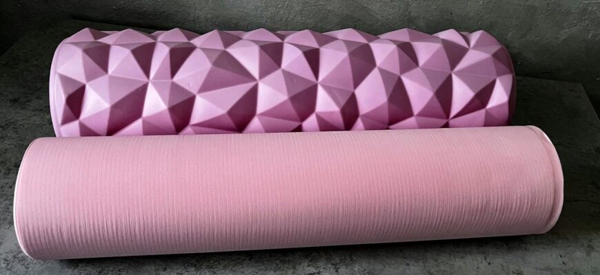 Массажные валики Dare To Dream для спины 2в1 для мфр и йоги (набор)