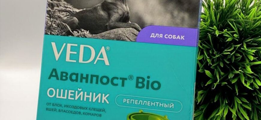 Ошейник против блох и клещей VEDA Аванпост Bio для собак