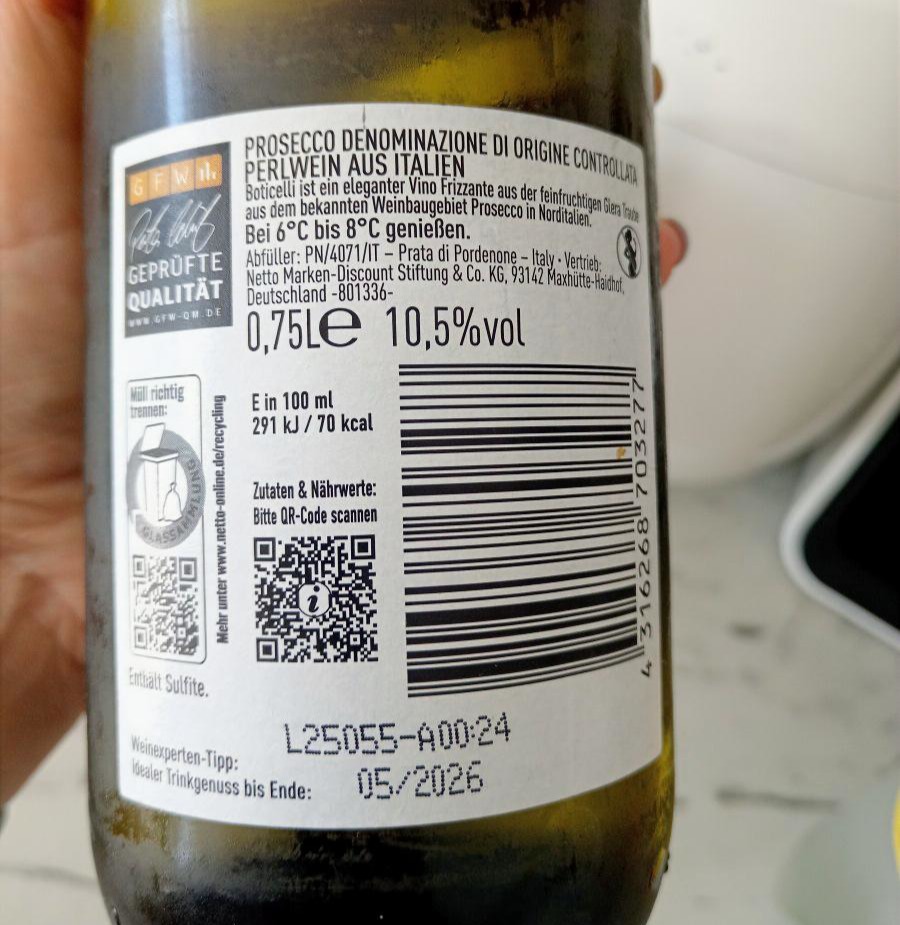 просеко Prosecco Boticceli