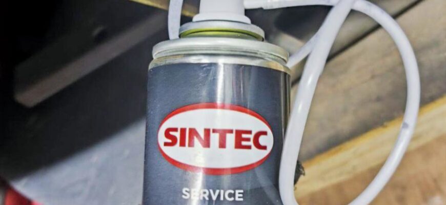 Автохимия Sintec Пенная раскоксовка двигателя Foam Carbon Cleaner