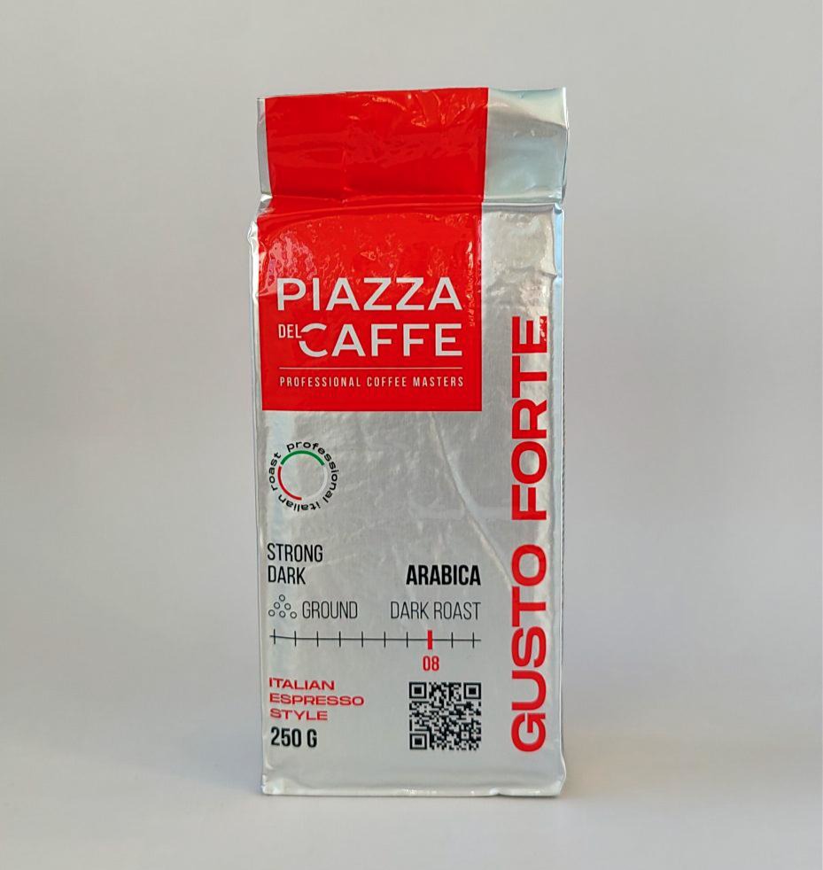 Кофе молотый Piazza del Caffe Gusto Forte