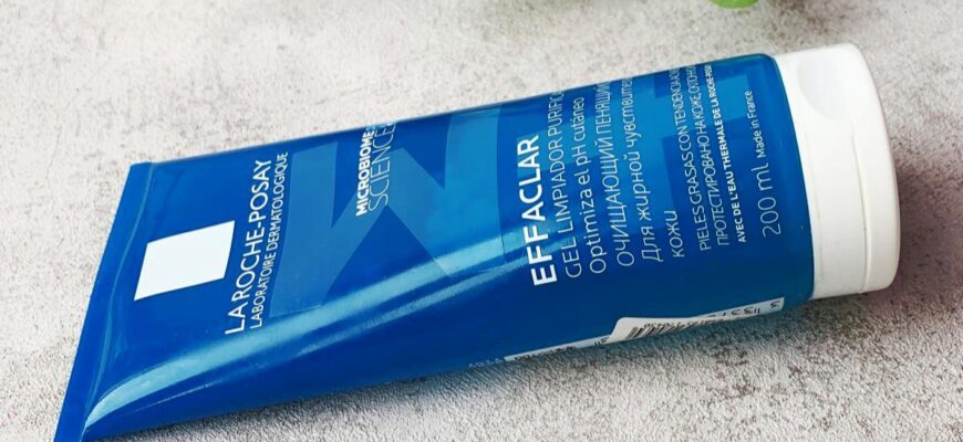 Очищающий гель La Roche Posay Effaclar Microbiome Science для жирной чувствительной кожи