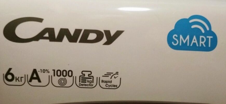 Стиралка Candy CSS34 1062D1-07