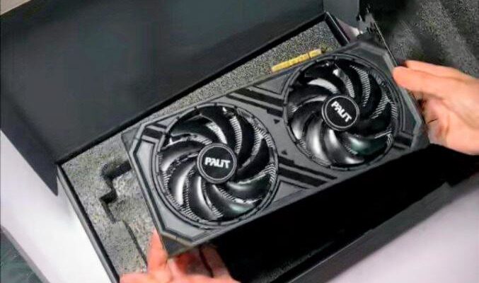 Видеокарта Palit NVIDIA GeForce RTX 4060 DUAL