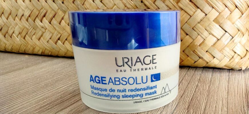 Ночная маска для лица Uriage Age Absolu Redensifying Sleeping Mask